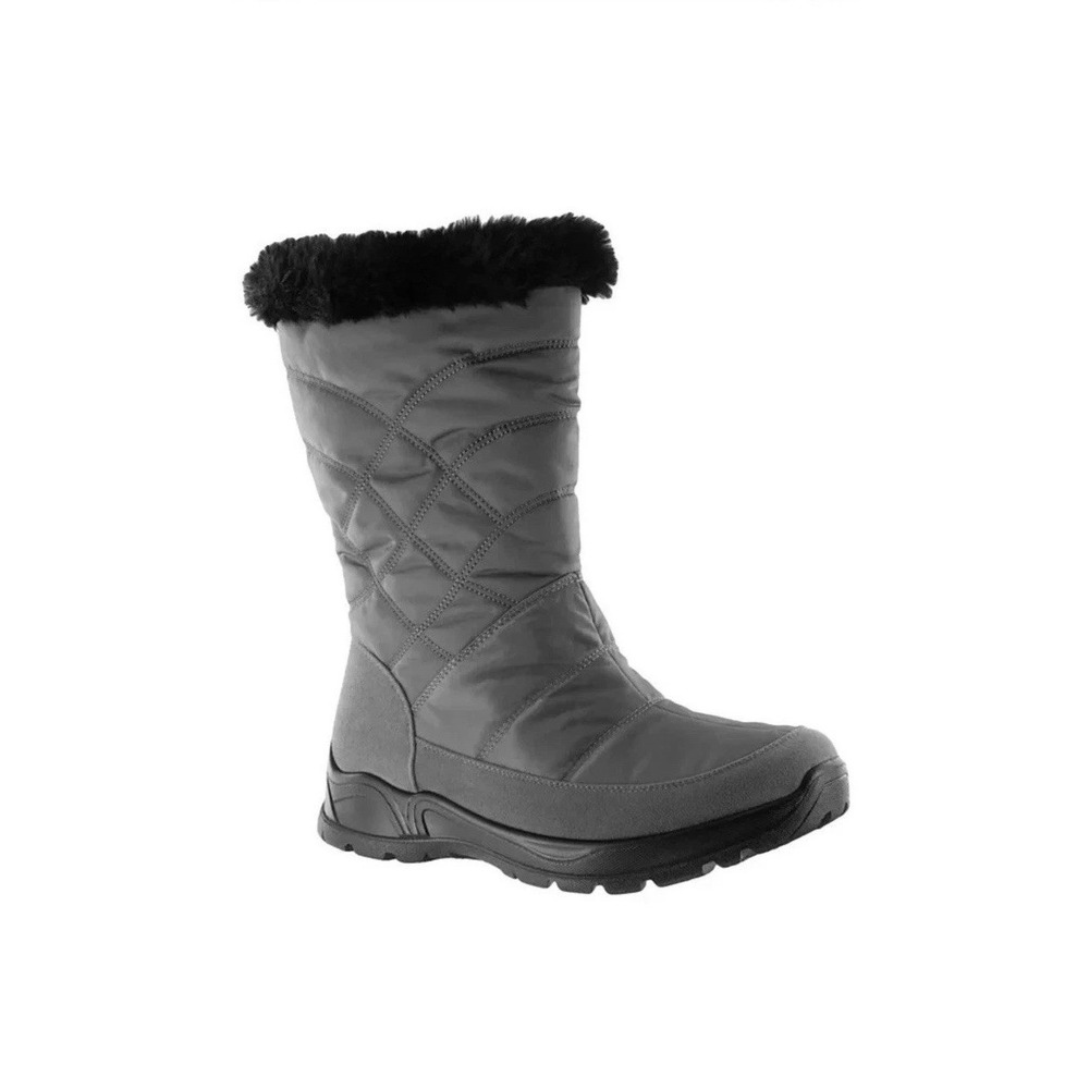 Easy Dry Cuddle Waterproof Boots Size 7M Faux Fur Lined Women's Comfort
